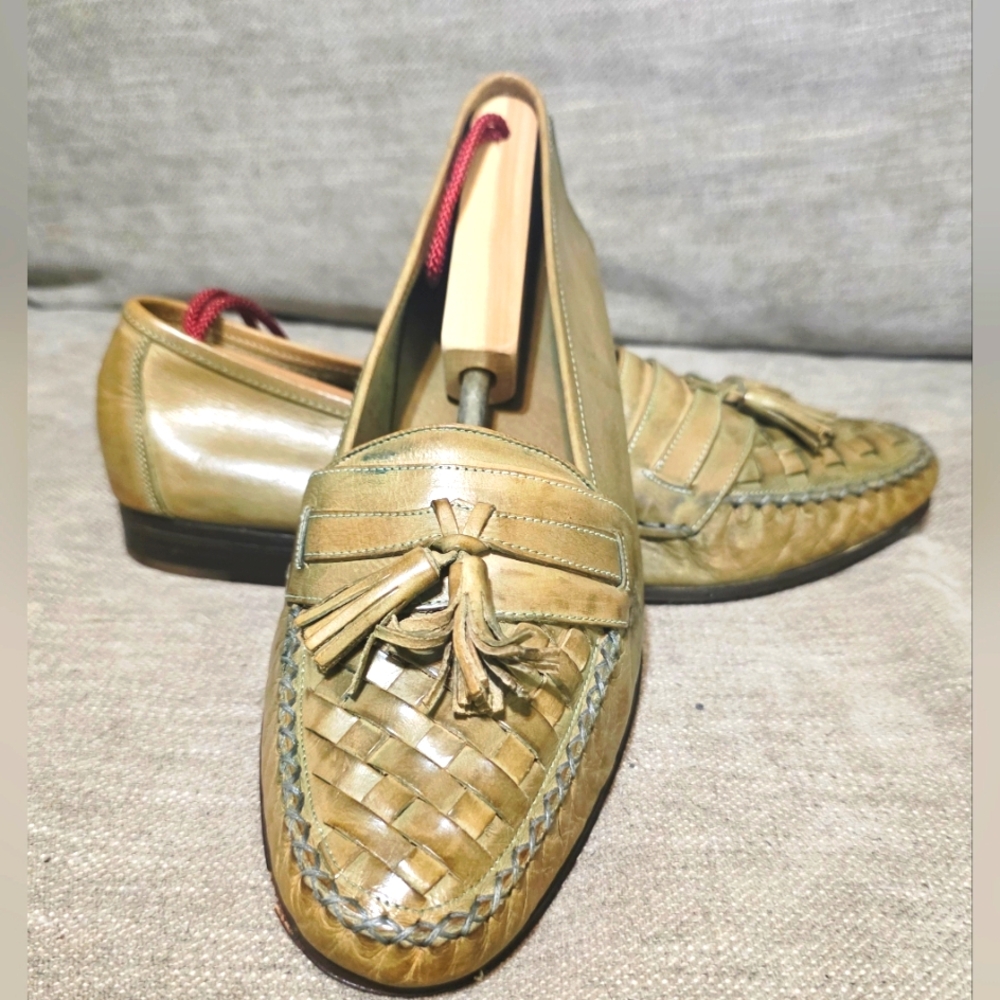 Cole Haan Men's Portofino Tassle Italian Leather Loafers! 10M New!